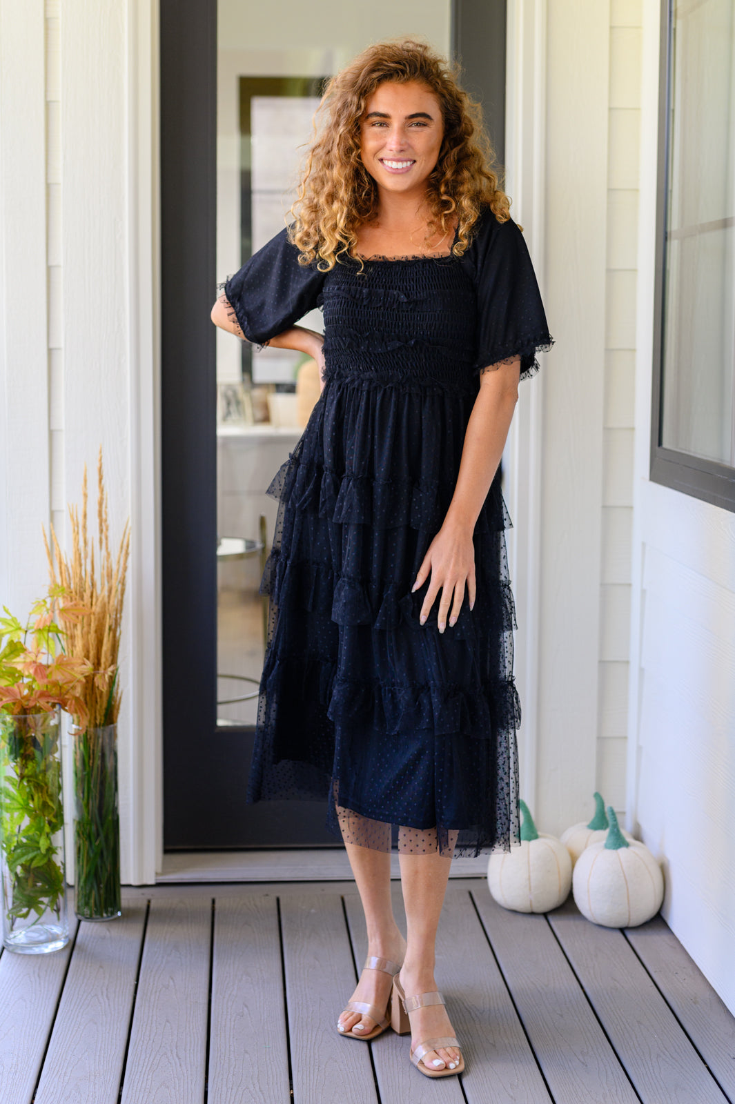 Polagram Midnight Waltz Midi Dress size S